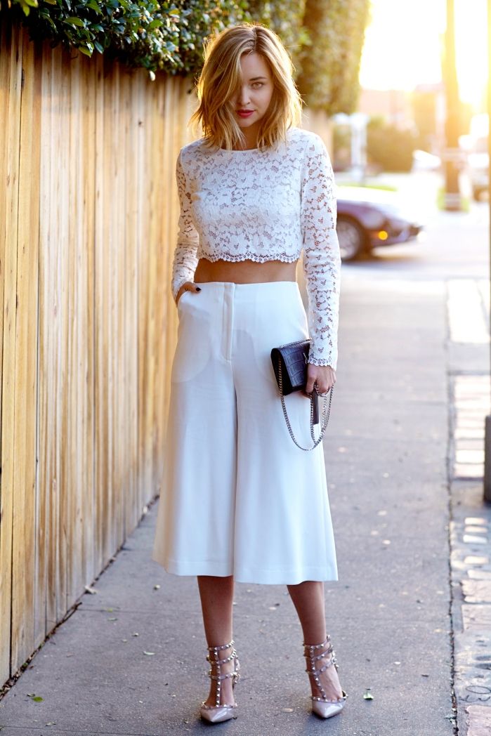 Three Tips To Look Taller in Culottes