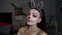 Coolest Bunny Halloween Makeup Ideas