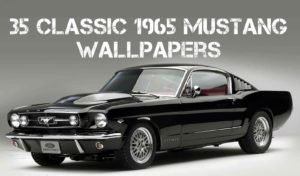 35 Classic 1965 Mustang Wallpapers