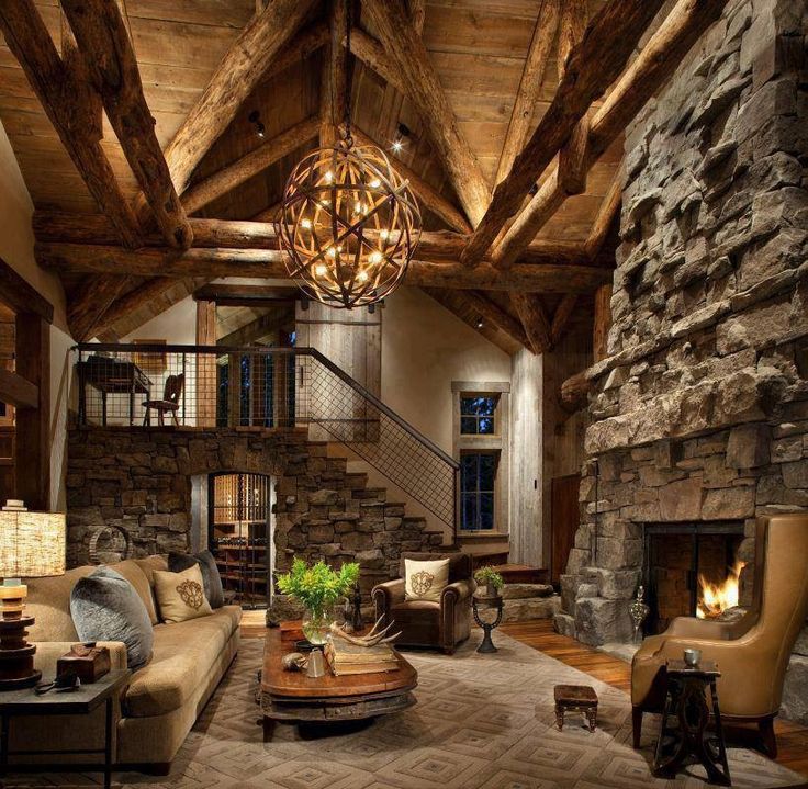 40 Rustic Interior Design For Your Home - The WoW Style