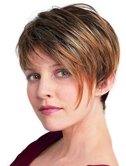 2015 Short Hairstyles For Thick Hair