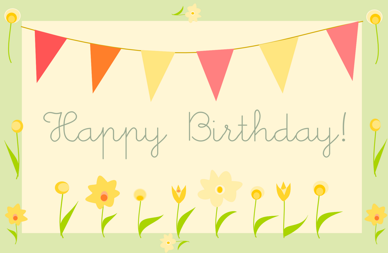 12 free printable birthday cards for everyone - 35 happy birthday cards ...