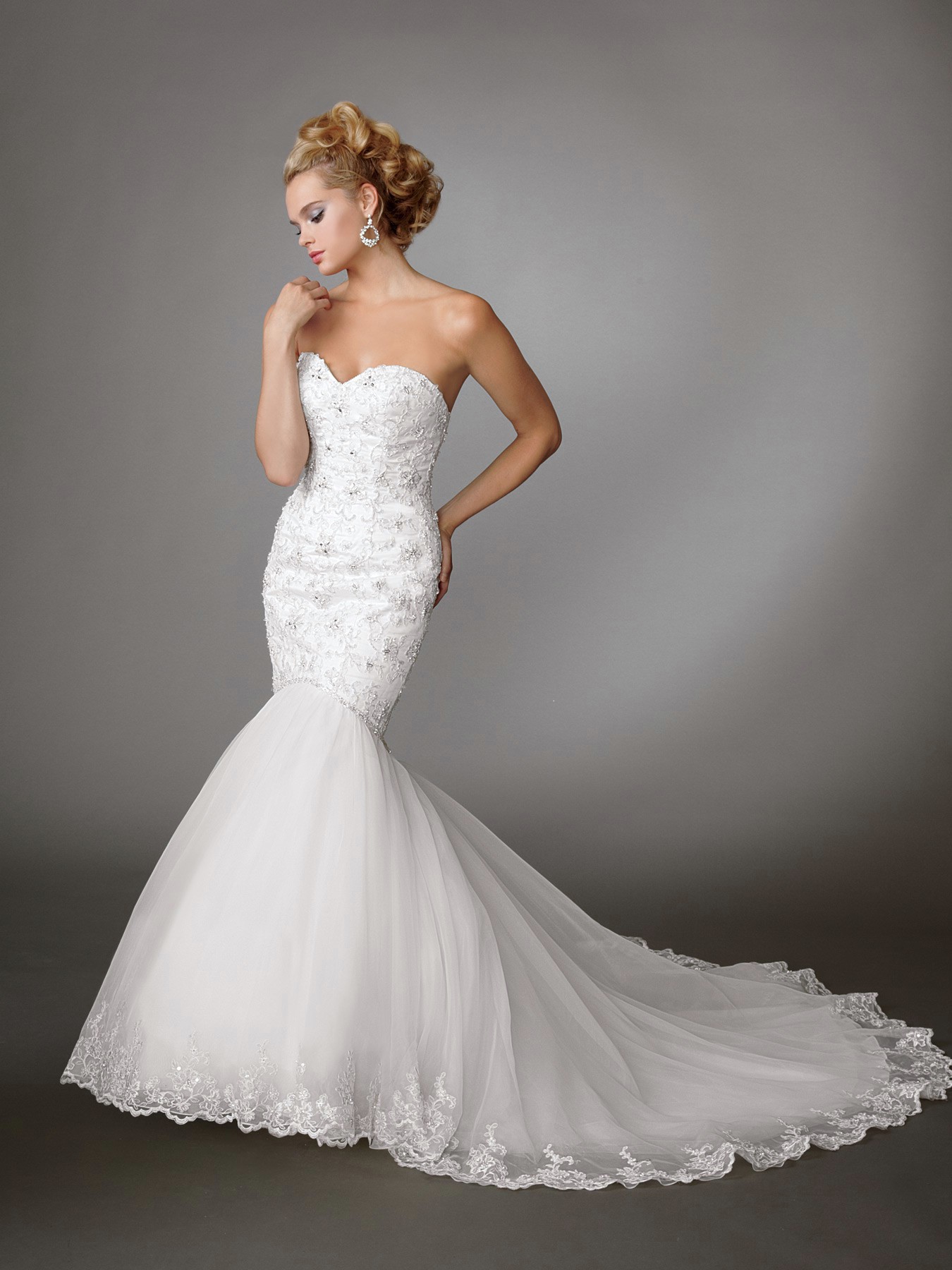 Great Fitted Mermaid Wedding Dress in the year 2023 Learn more here ...