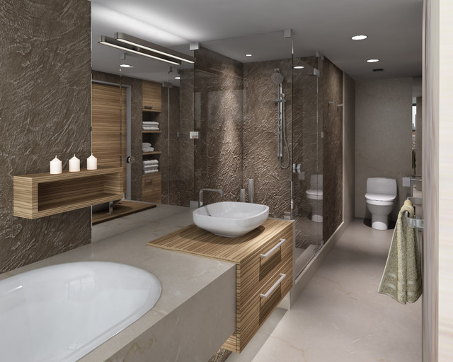 25 Latest Contemporary Bathrooms Design Ideas - The WoW Style