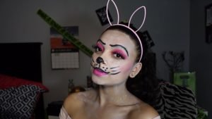 21 Coolest Bunny Halloween Makeup Ideas