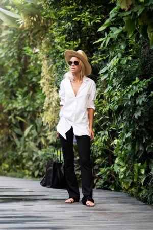 shirt to wear with flare jeans