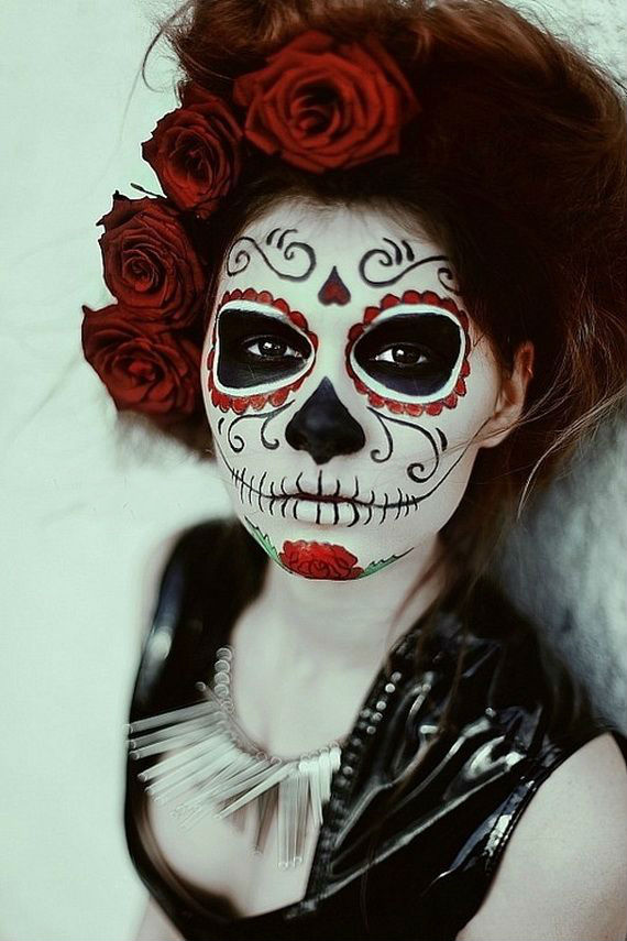 Scariest Halloween Makeup For Day of The Dead – The WoW Style