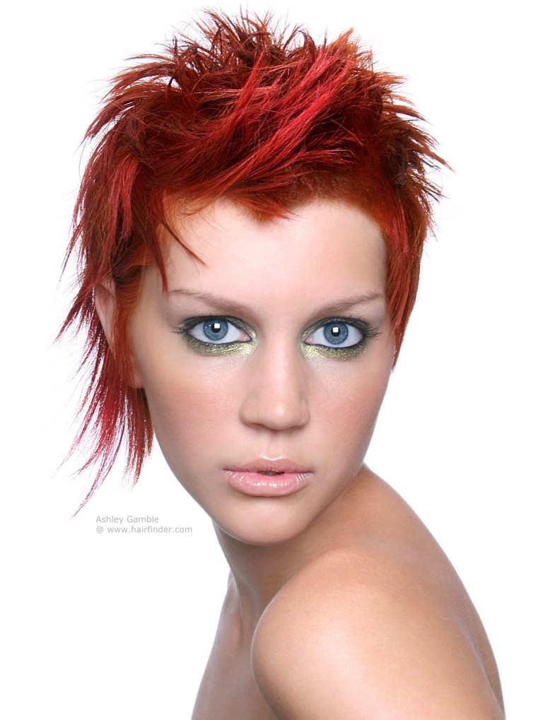 Very Short Red Hairstyles