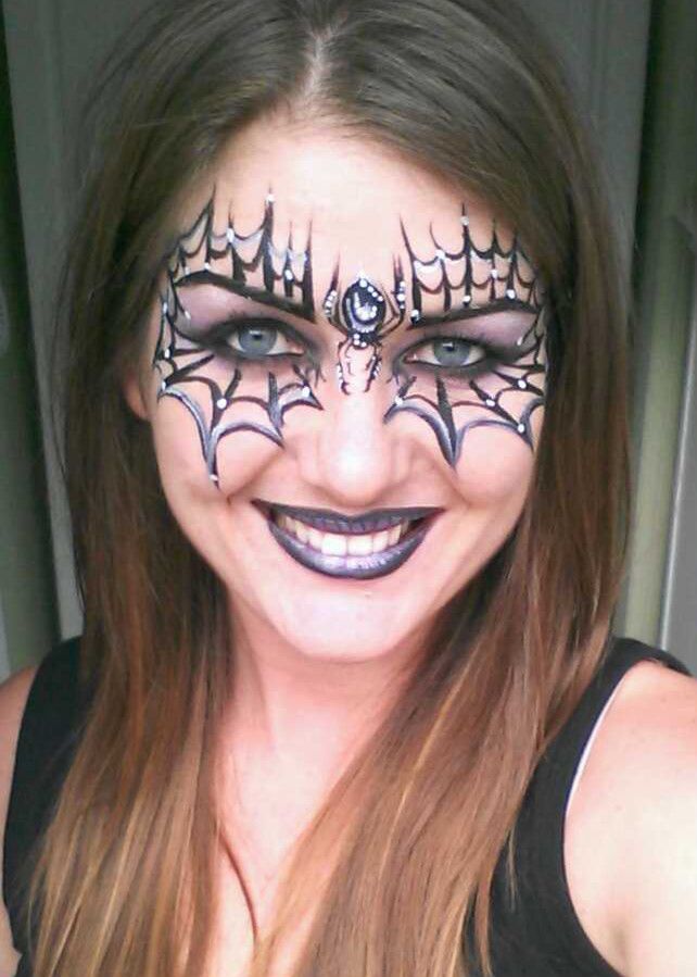 25 Outstanding Halloween Spider Makeup Ideas – The WoW Style