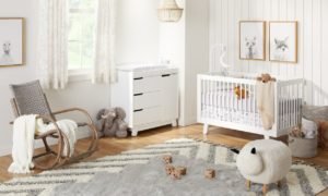 Simple Nursery Dressers Ideas for Small Rooms