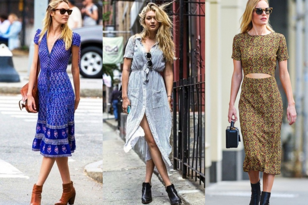 dresses that go well with cowboy boots