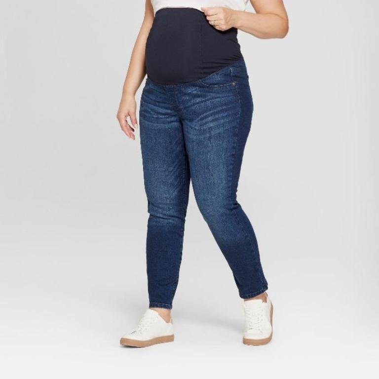 best side panel maternity jeans