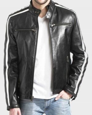 How to Style a black leather jacket