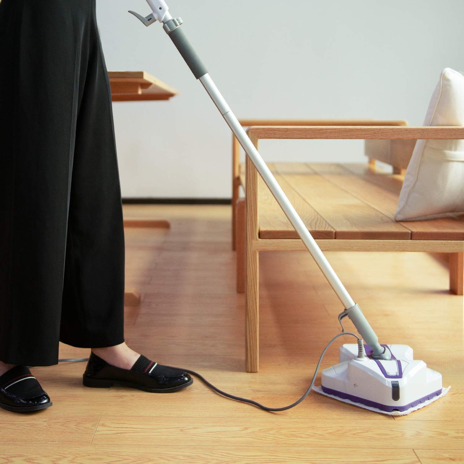 Steam cleaning. Hardwood Steam Cleaning.