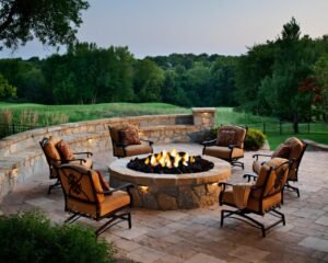 How To Set Up  Outdoor Seating For Fire Pits?
