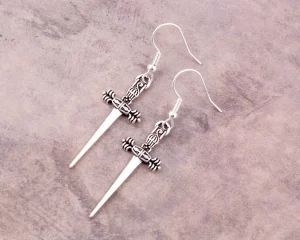Make a Statement with Dagger Earrings